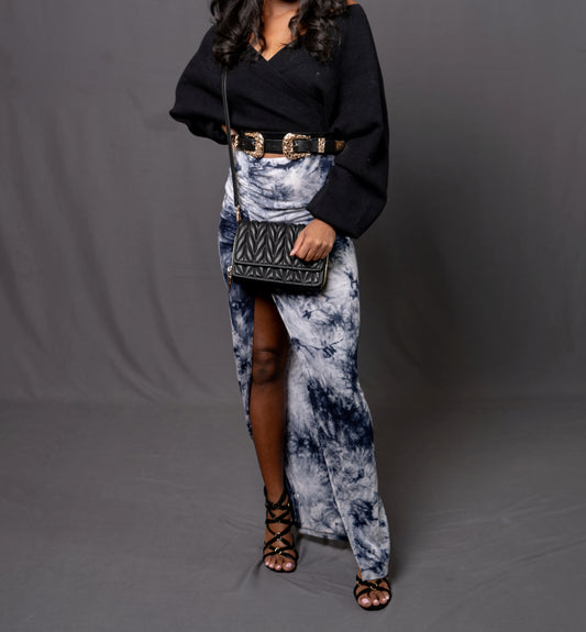 Lola Bell Sleeve Knit Crop Top