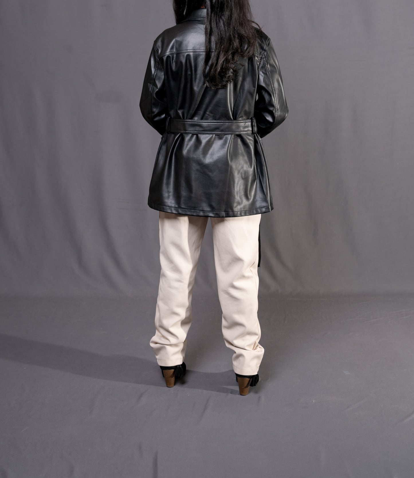 Harrah High Waisted Belted Trousers